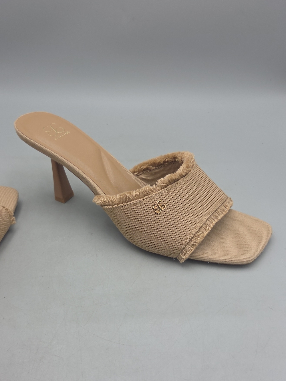 Cosy Island square toe stiletto sandals Women 9.5